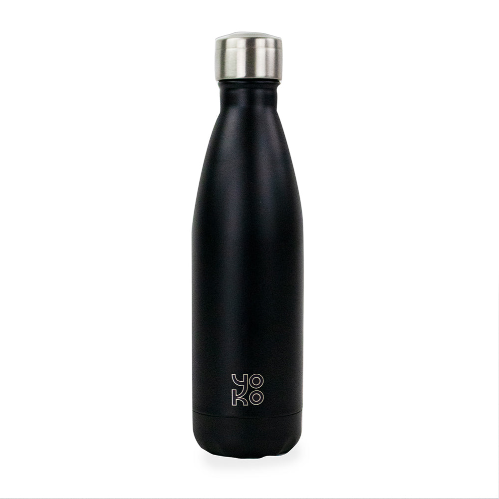 Bouteille isotherme noir mat 50 cl Yoko Design - Mathon