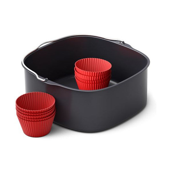 Kit De Patisserie Et Moules A Muffins En Silicone Pour Airfryer Xxl - Philips - Mathon