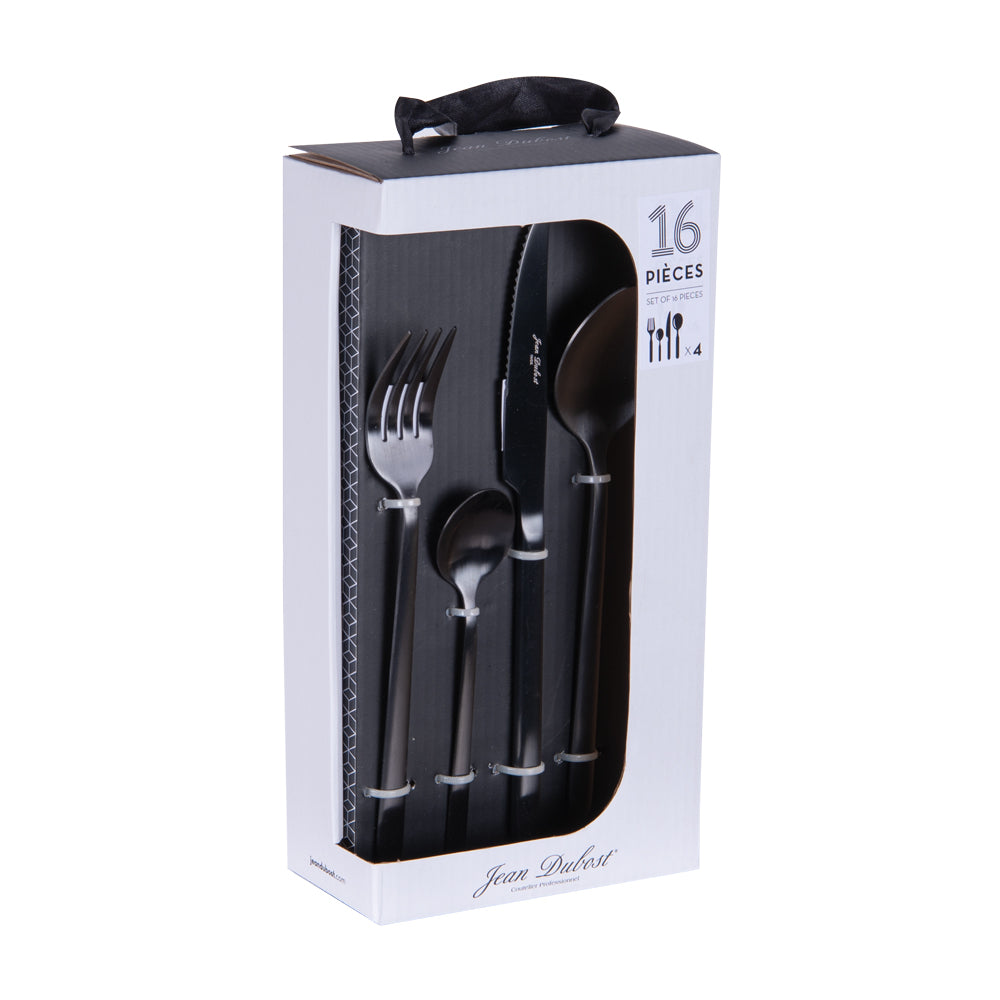 Coffret 16 pièces Anuradha noir Jean Dubost - Mathon - 2