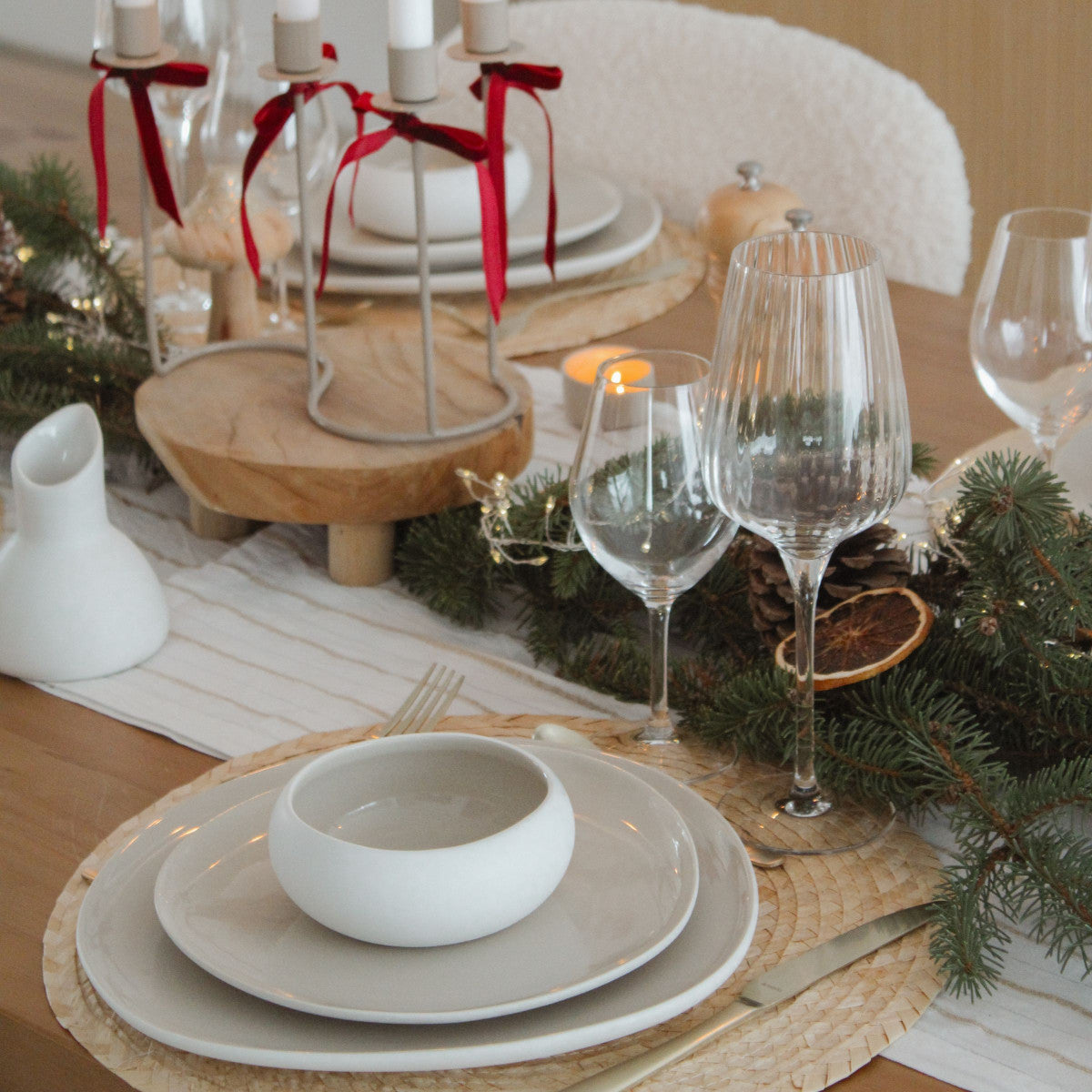 Oslo Blanc - Coupelle 12 cm (lot de 6) Médard de Noblat - Mathon - 3