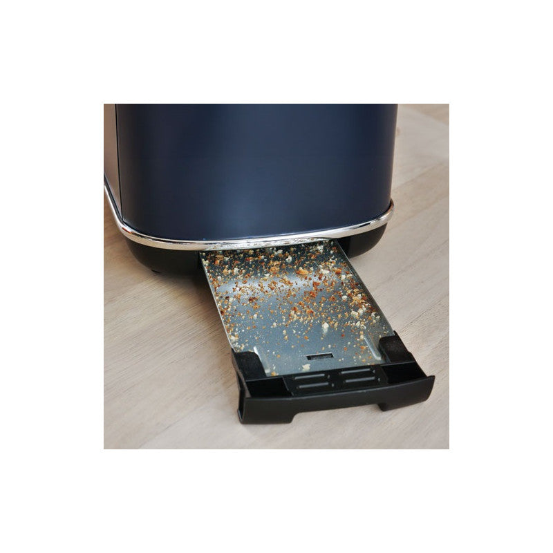 Toaster 1050w 2 Tranches Ramasse Miette 6th° Design New Moon Bleu Nuit   - 15437 Terraillon - Mathon - 4