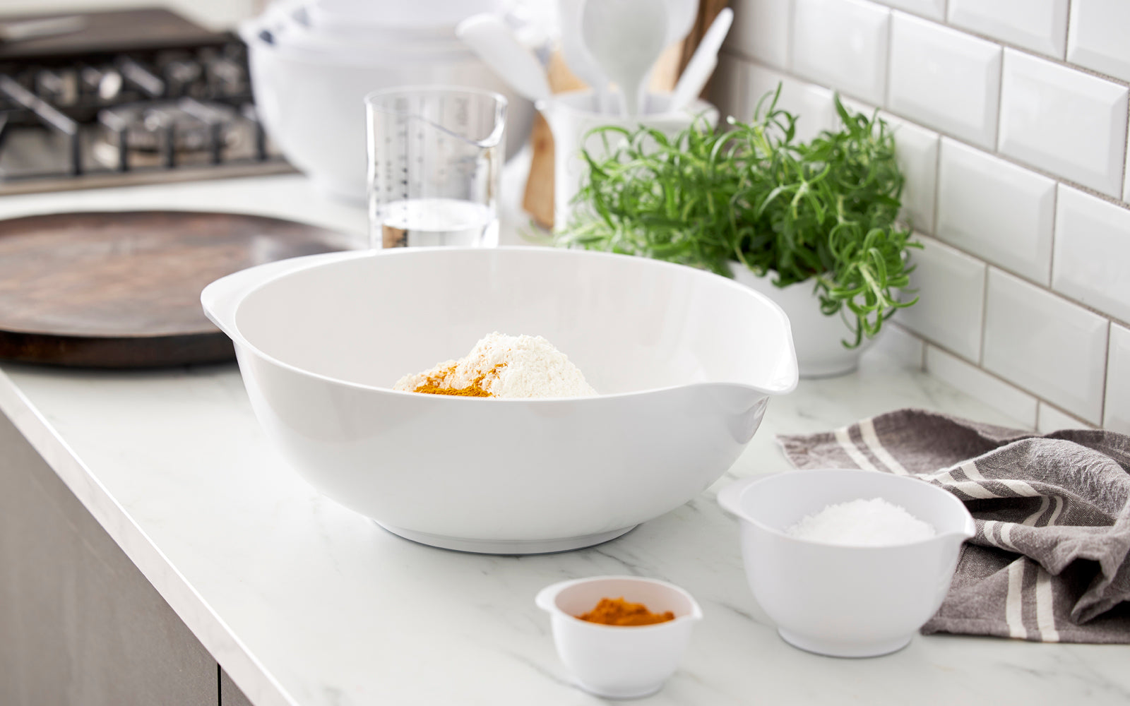 Bol à mixer NEW MARGRETHE en durostima® Blanc Rosti - Mathon - 9