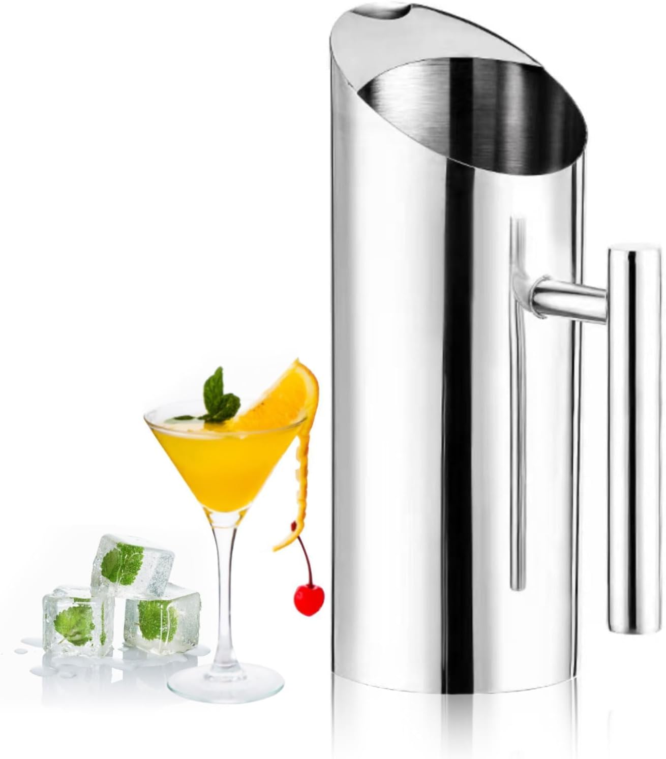 Pichet à eau en acier inoxydable 1,5 L Vendos85 - Mathon