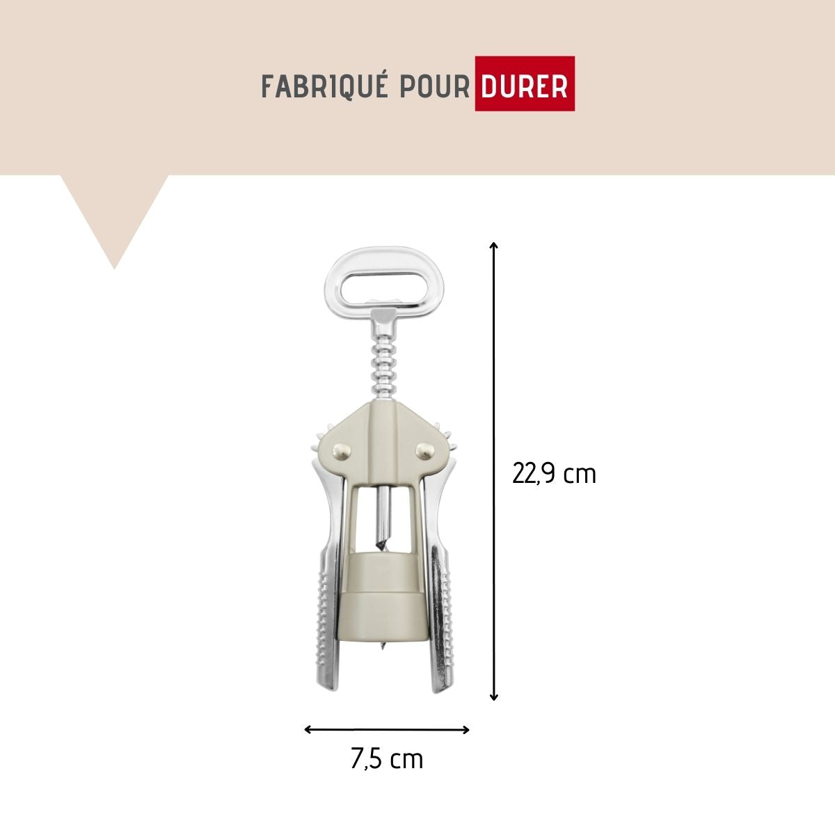 Tire bouchon à levier fonction décapsuleur  Boissons FM Professional - Mathon - 3