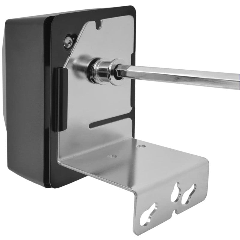 Broche à Rôtir Avec Moteur 1000 Mm Acier VIDAXL - Mathon - 4