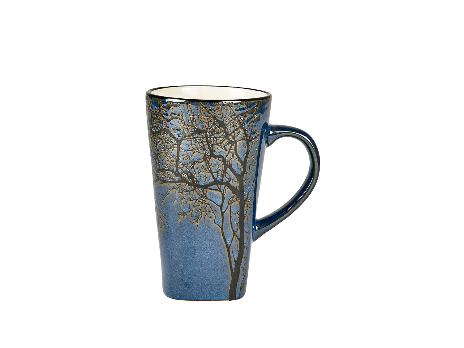 Mug HELA en grès Bleu foncé Villa Collection - Mathon - 1