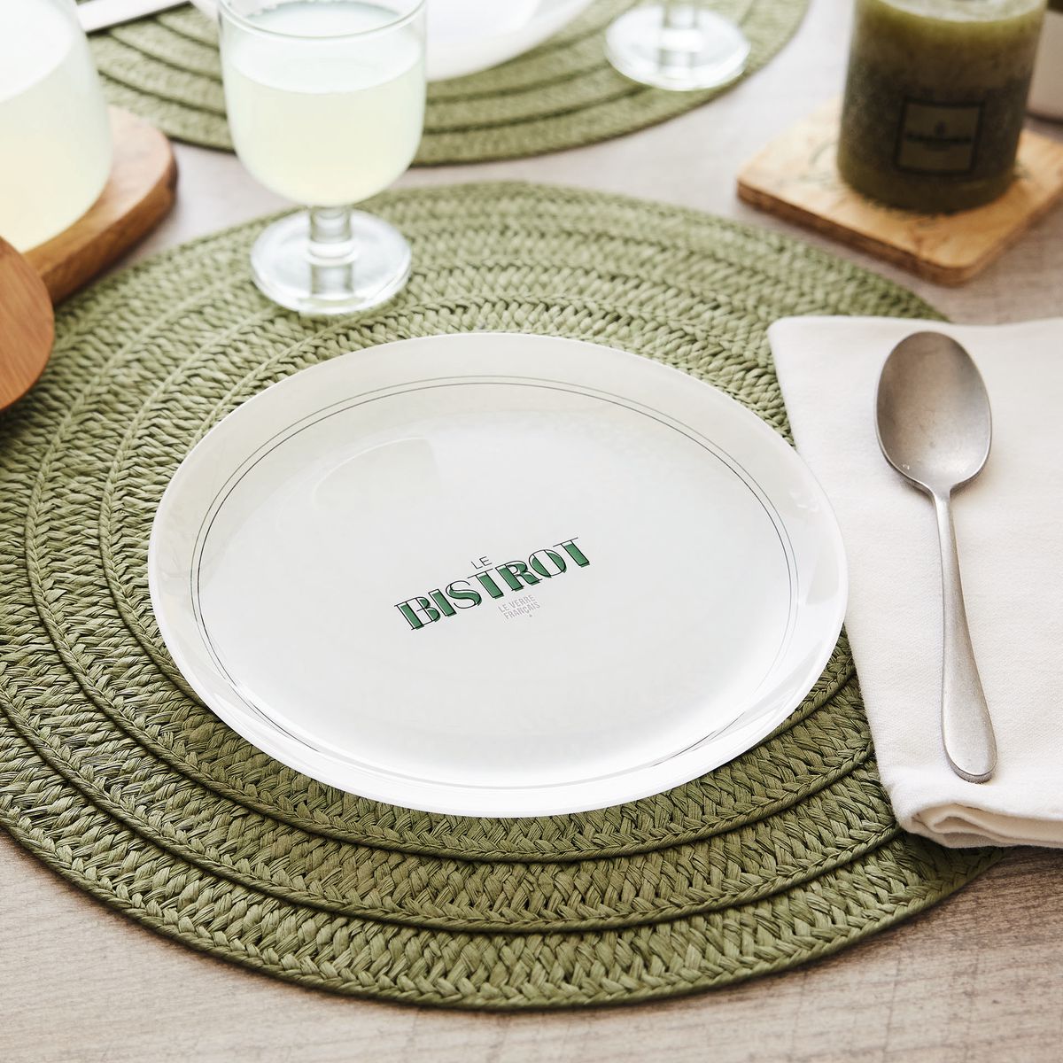 Assiette à dessert 20,5 cm Gabin Luminarc - Mathon - 5