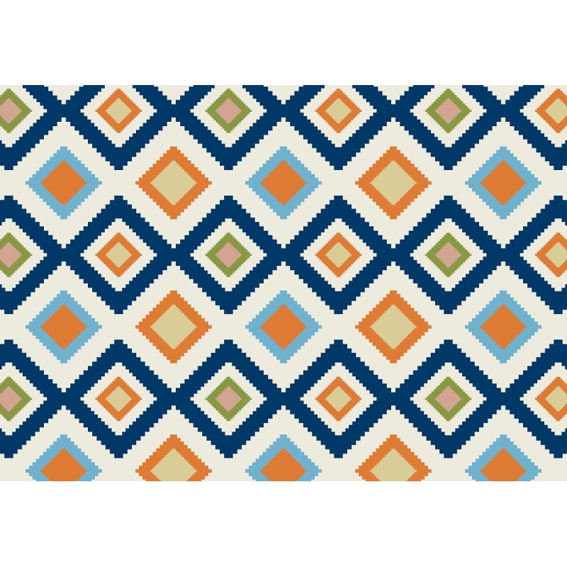 Desserte pliante 2 niveaux avec roulettes – structure blanche, bauhaus Don Hierro - Mathon - 8