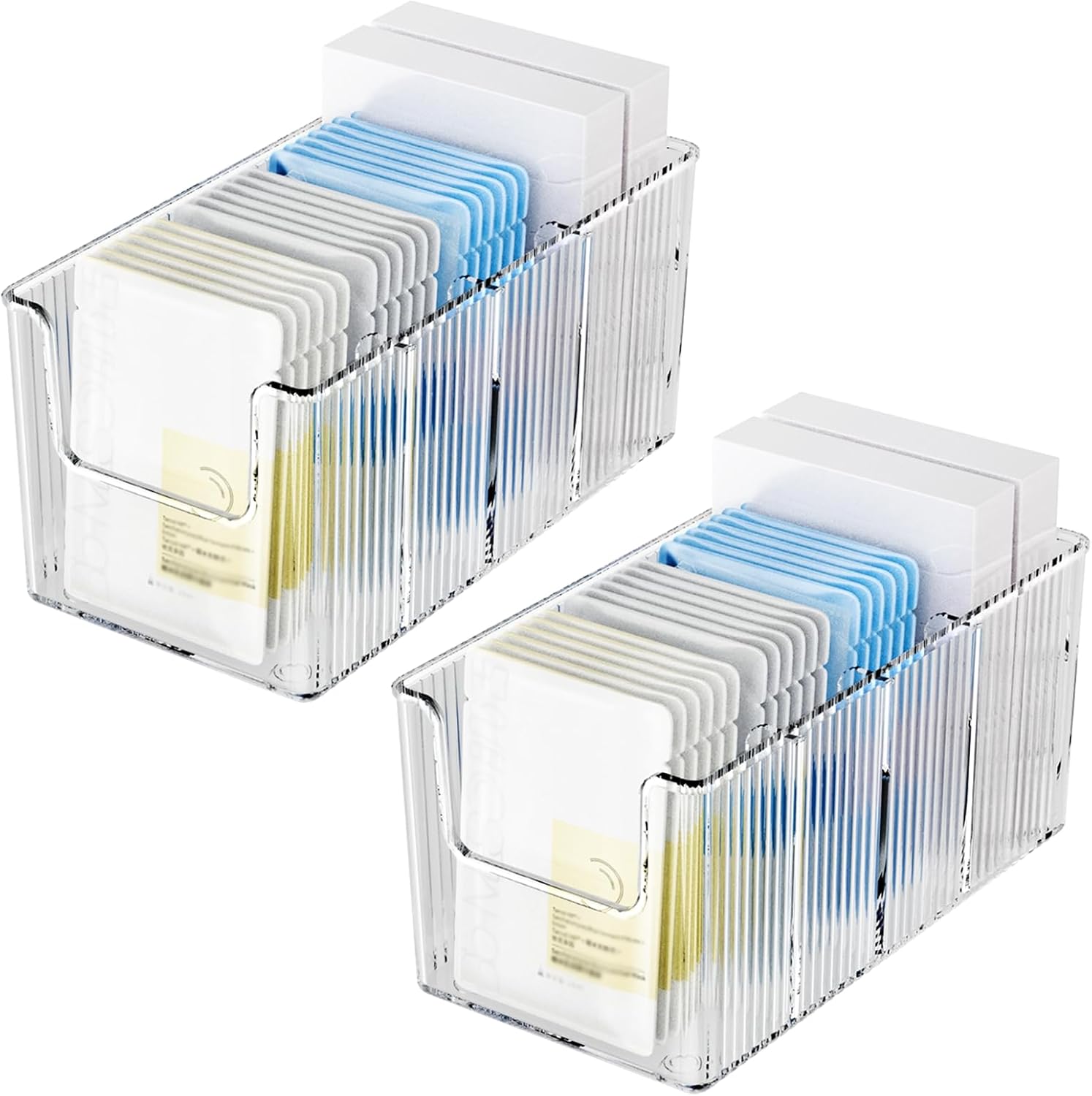 Lot de 2 Organisateurs Maquillage & Soins en Acrylique Vendos85 - Mathon