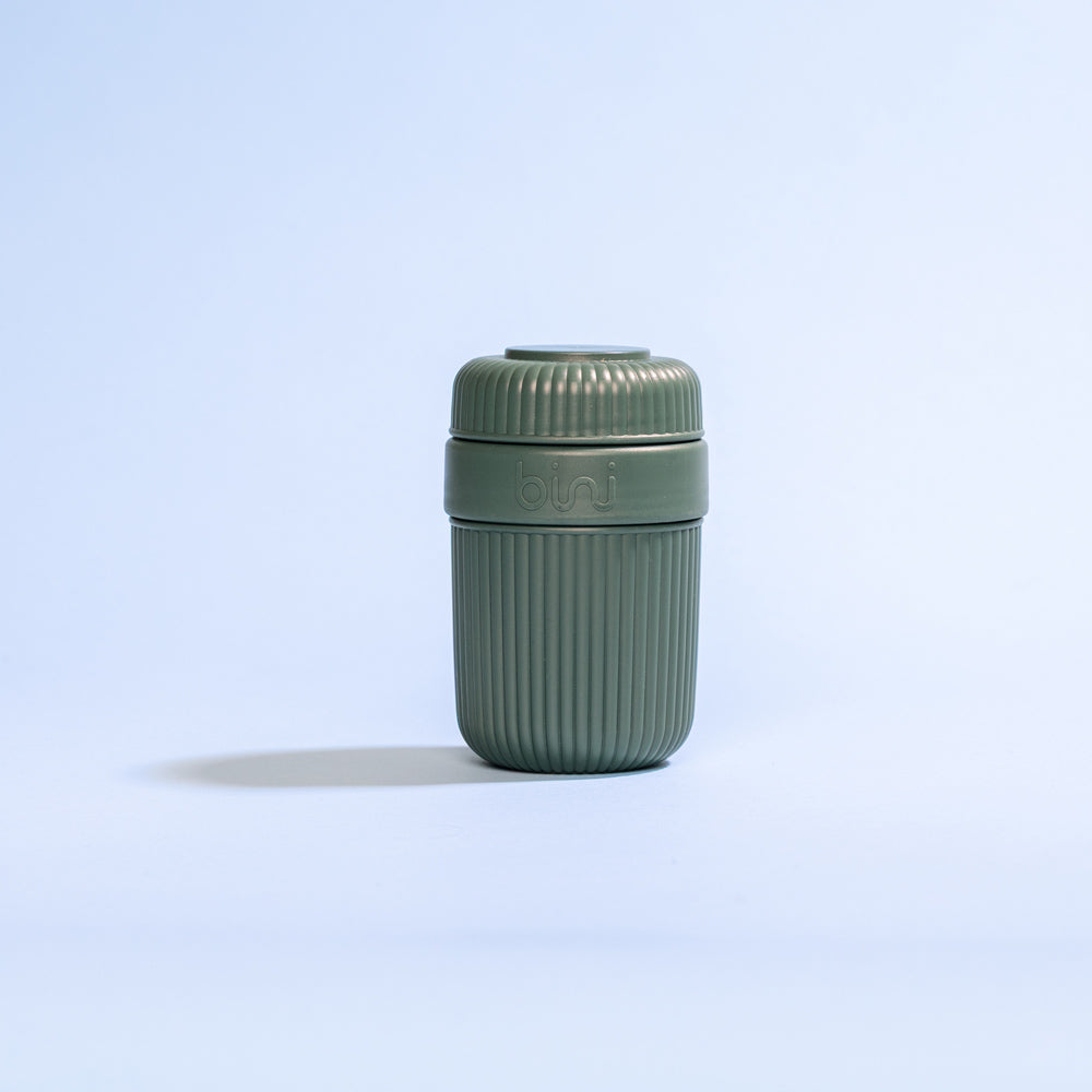 Mug Nomade Vert foncé Bini - Mathon - 2