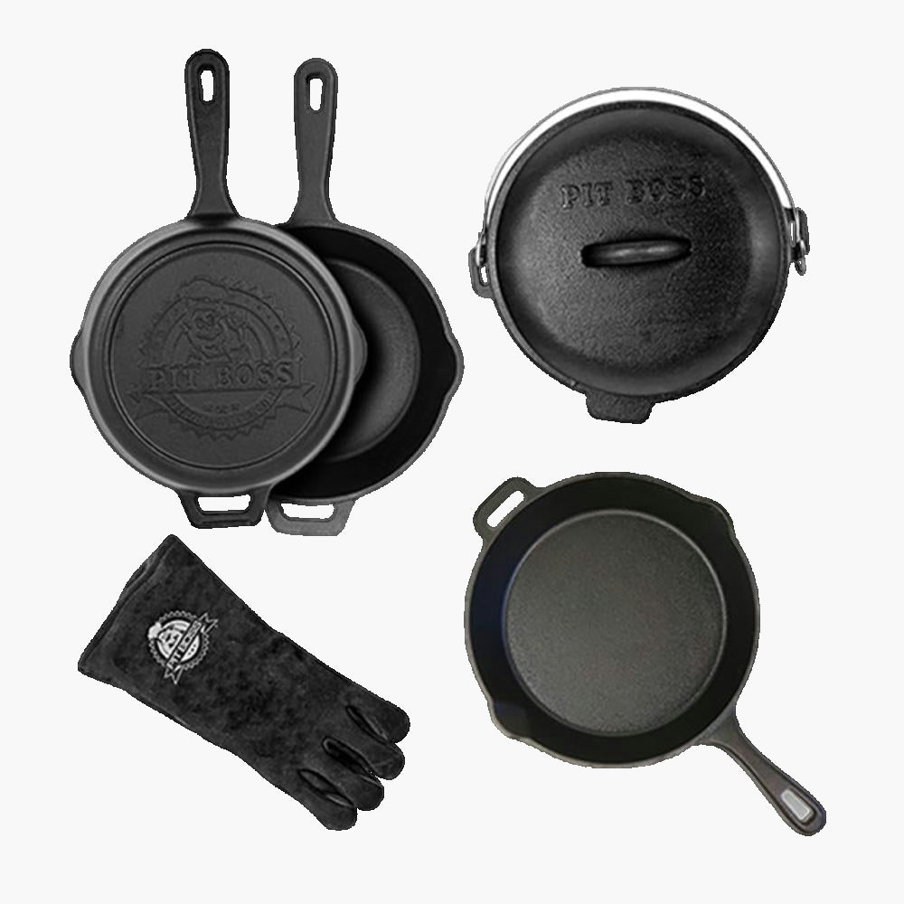 Set fonte 6 pièces Pit Boss Pit Boss - Mathon - 1
