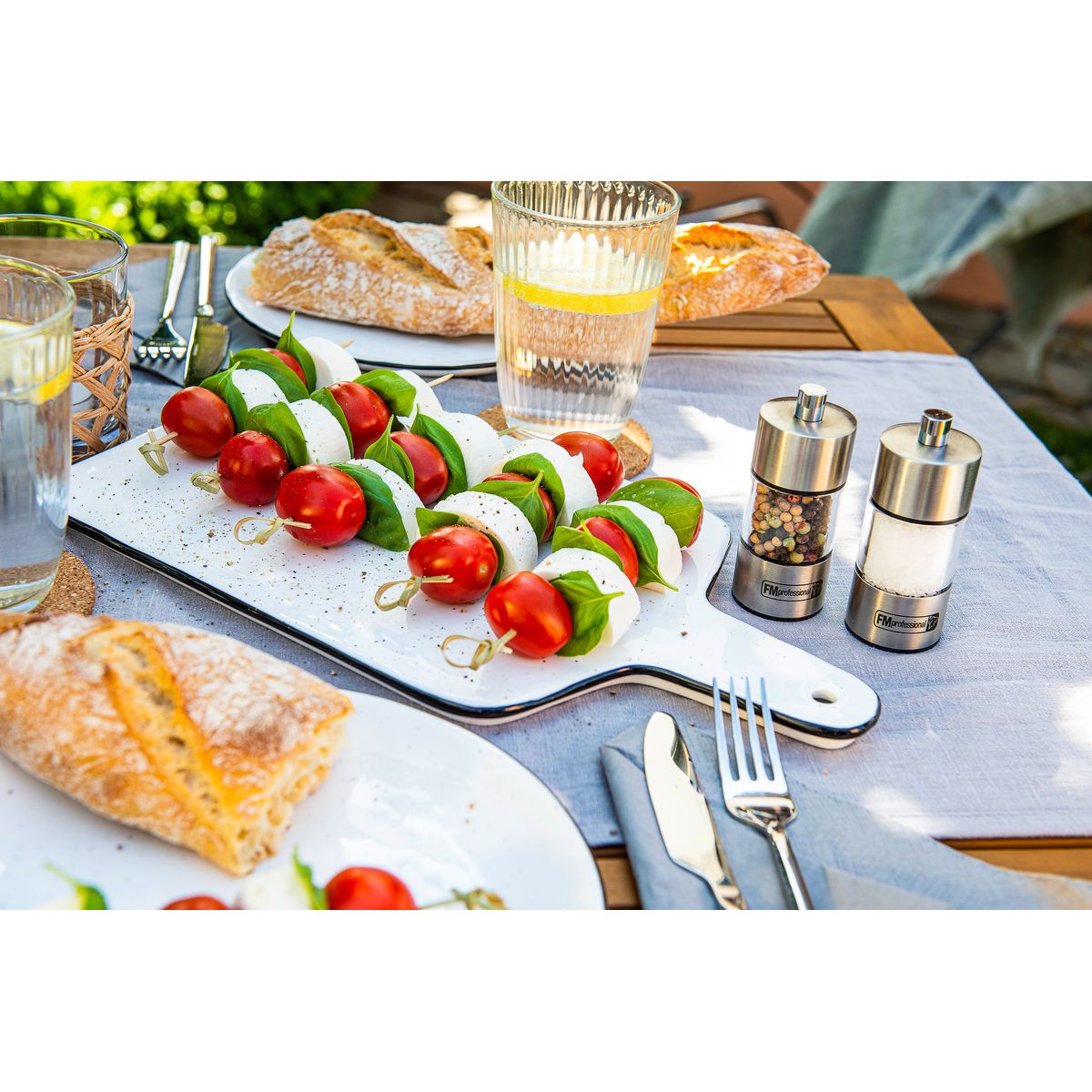 Lot de 50 pics à brochettes en bambou de 10 cm  Wood Edition Fackelmann - Mathon - 6