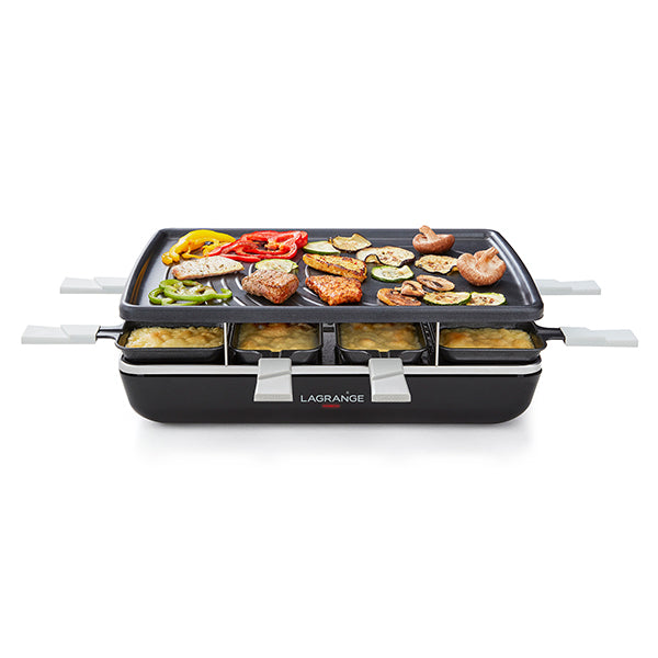 Appareil à raclette Elément gris noir 1200 W Lagrange - Mathon - 4