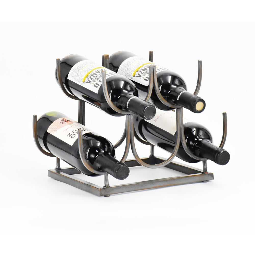 Rangement 5 bouteilles métal Table passion - Mathon