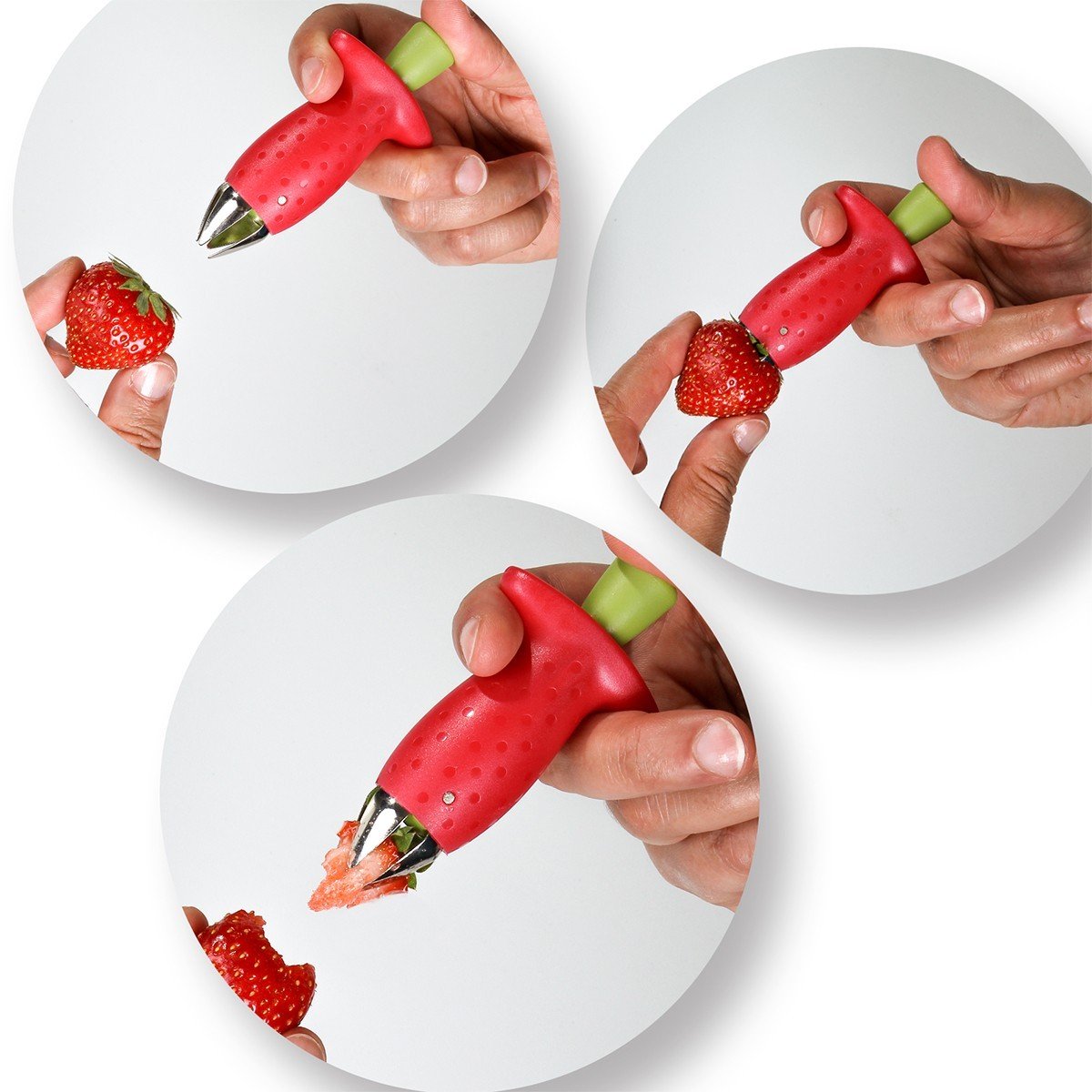 Equeuteur de fraise Astuceo - Mathon - 2