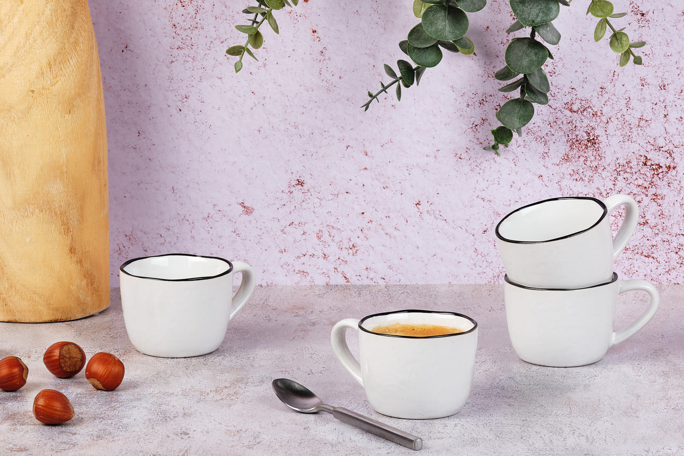 Tasse PURE 12cl - 4 pièces - Blanc Neige Björn - Mathon - 2