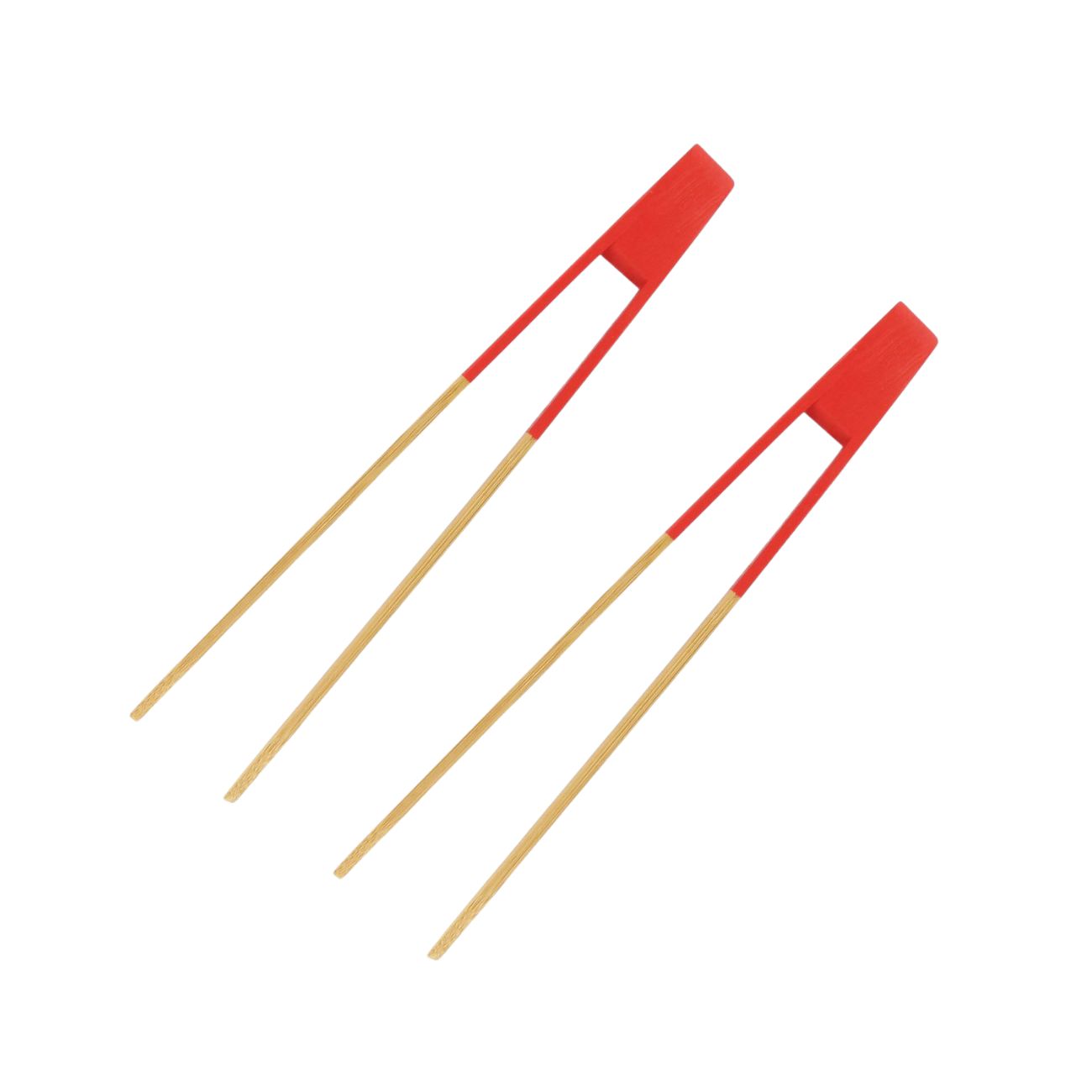 Ensemble de 2 Pinces de cuisine aimantée en bois 24 cm  Wood Edition Fackelmann - Mathon - 1