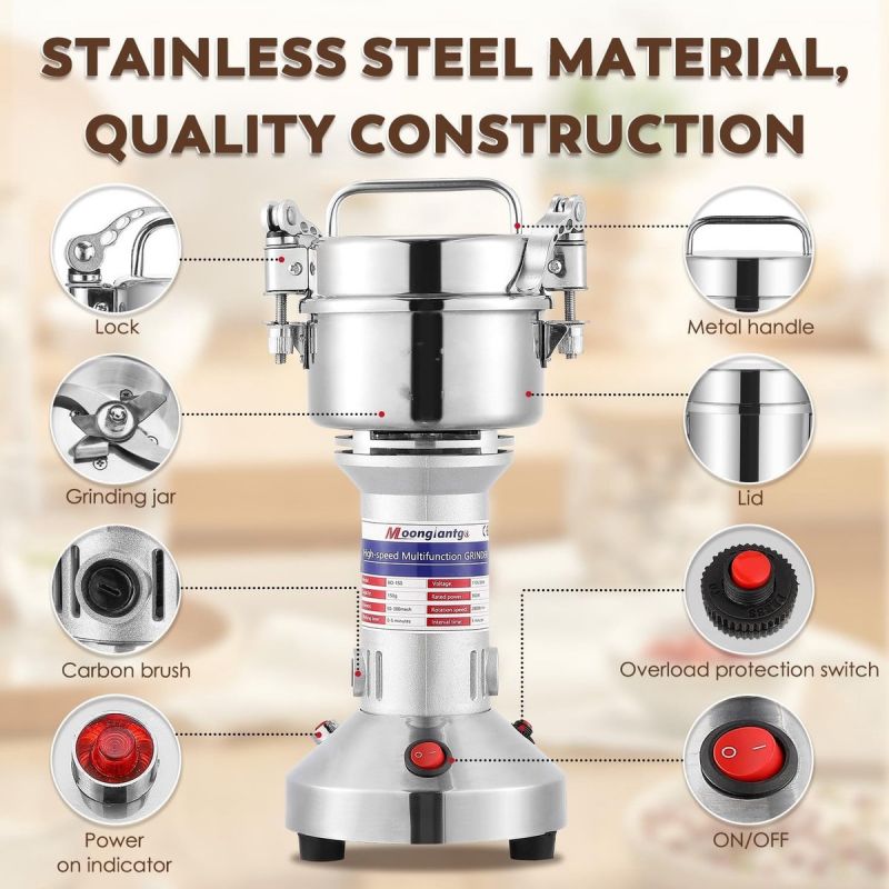 Moulin à grains électrique 850W Royalty Line RLFG21801 Royalty Line - Mathon - 2