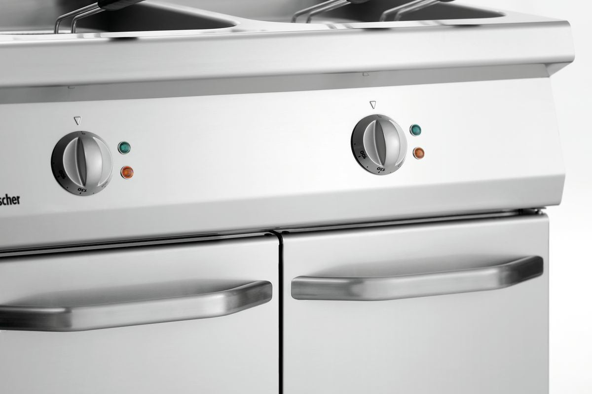 Friteuse sur Coffre - 2 Cuves de 23 Litres 30 kW - Bartscher - Mathon - 4