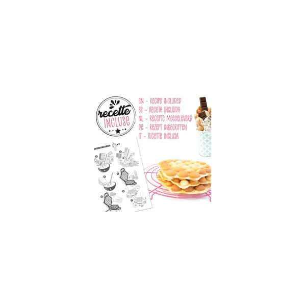 Machine à Bubble Waffle Scrapcooking - Mathon - 4