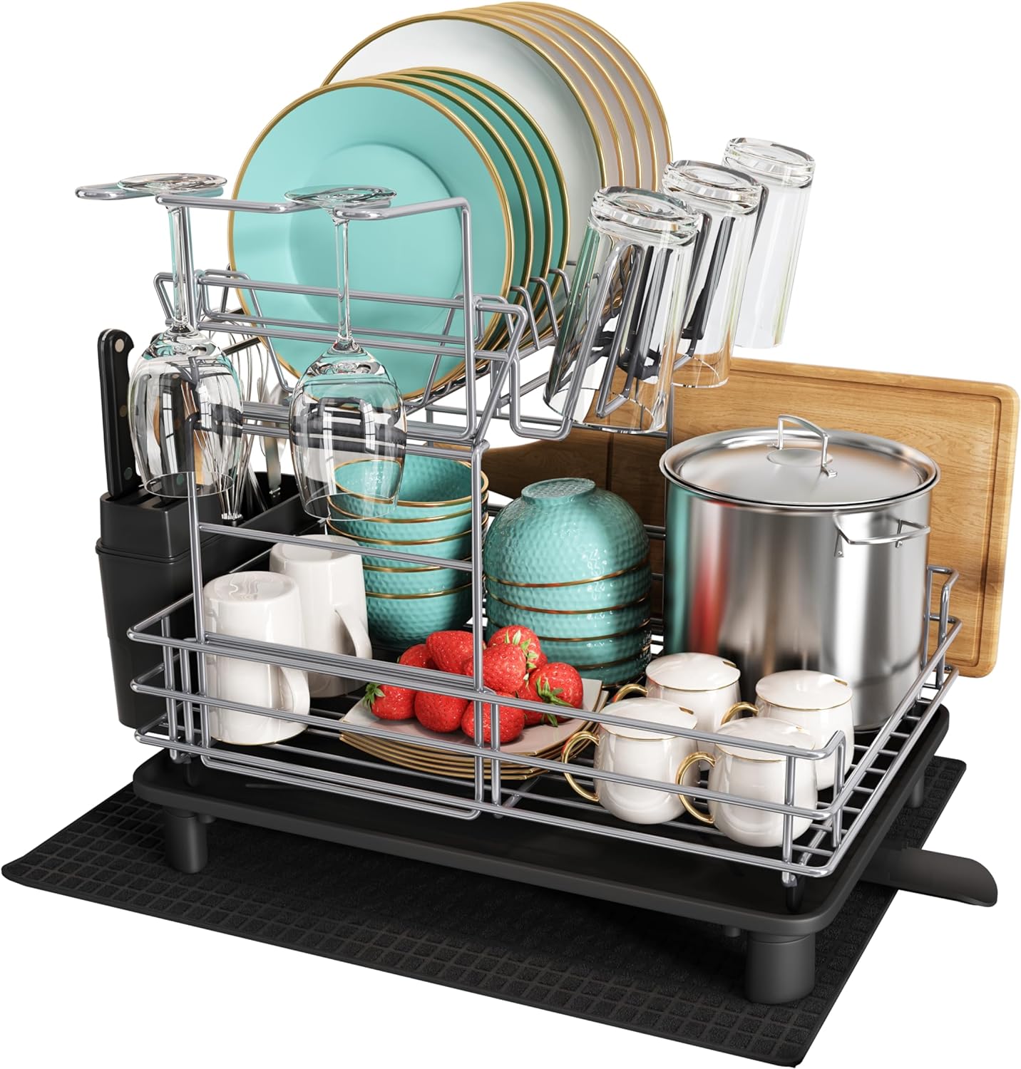 Egoutoire Vaisselle 2 Niveaux inox Vendos85 - Mathon