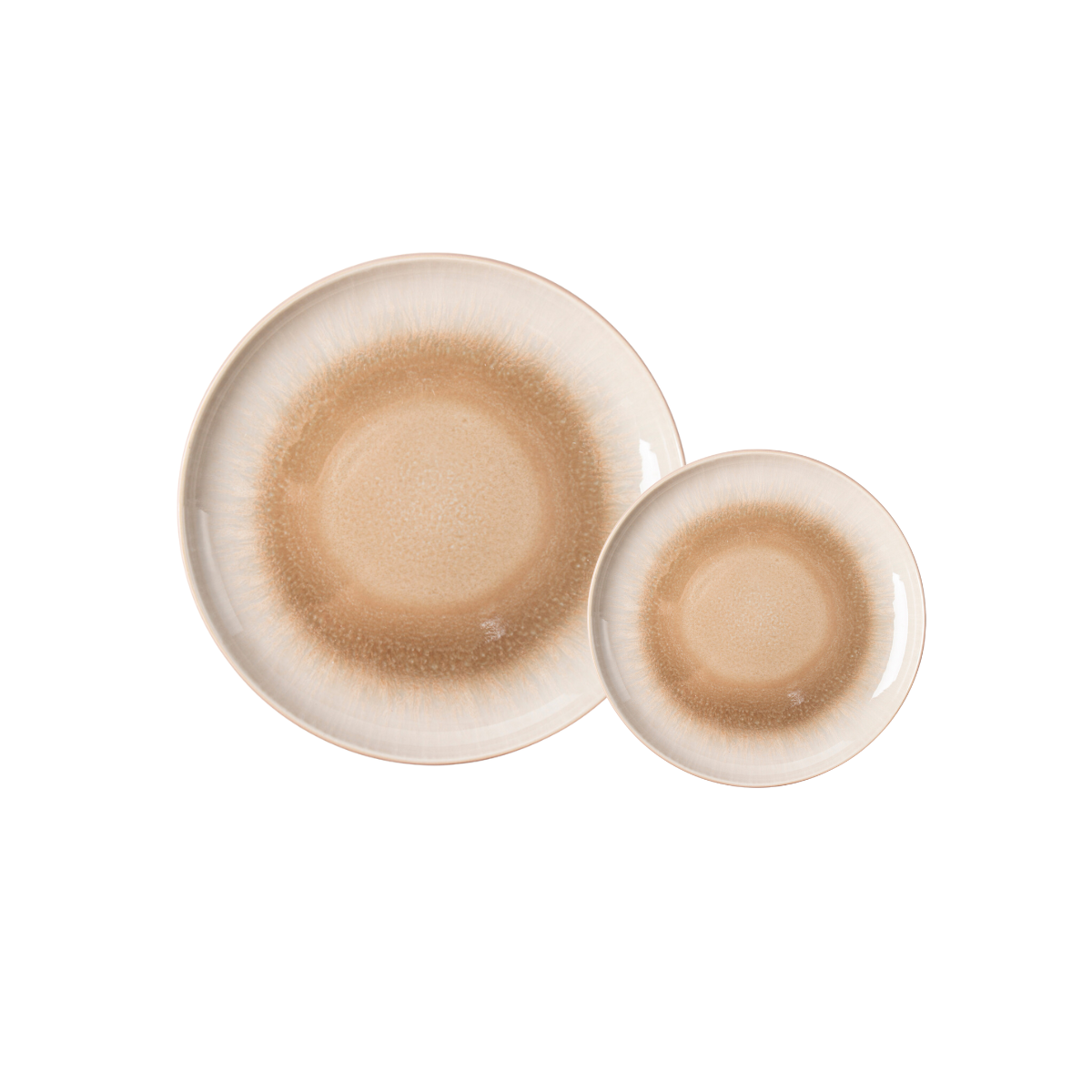 Service 12 pièces taupe - "Iris" Laguiole Cuisson - Mathon - 1