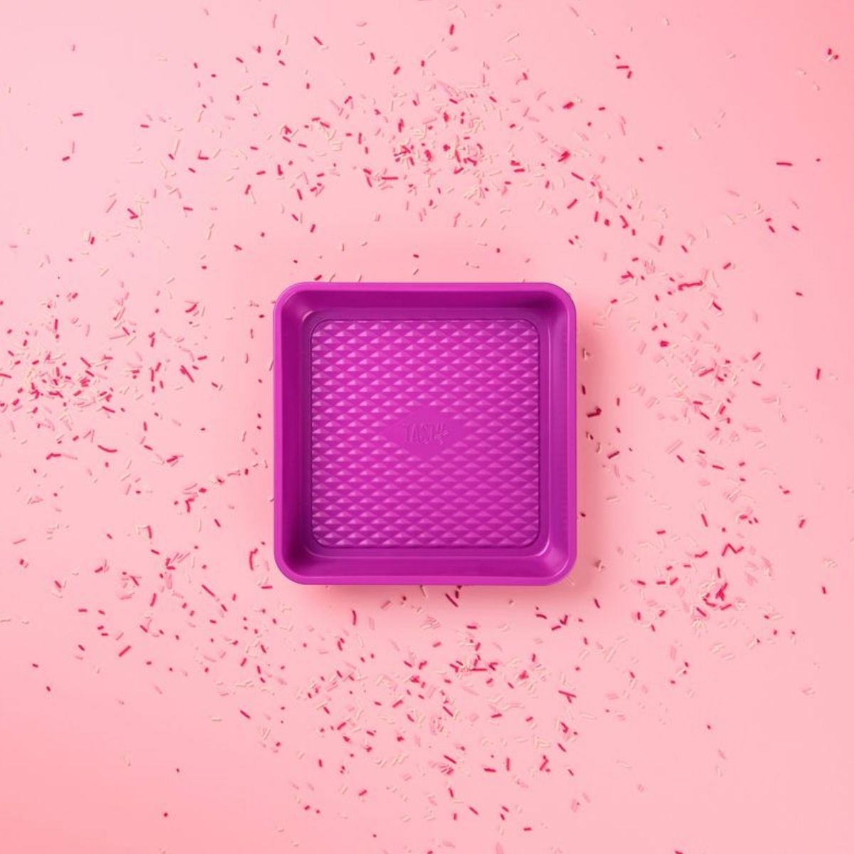 Moule à brownie fuchsia 23 cm Tasty Pâtisserie Tasty - Mathon - 2