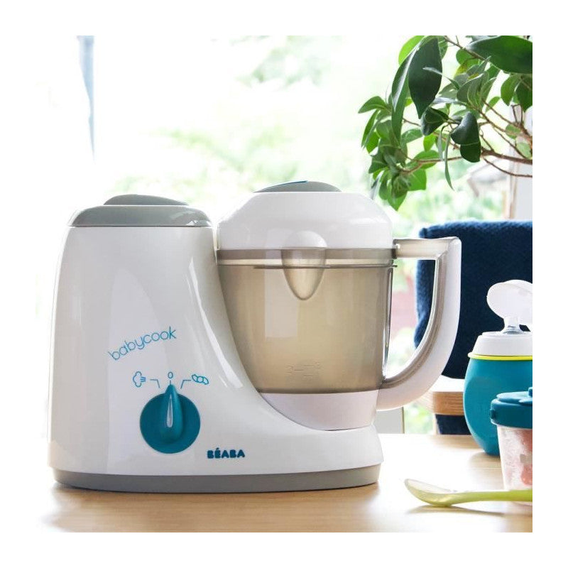 Beaba, Babycook Original, Robot Bebe Babycook - Cuiseur Mixeur 4 En 1 - Gris Beaba - Mathon - 3