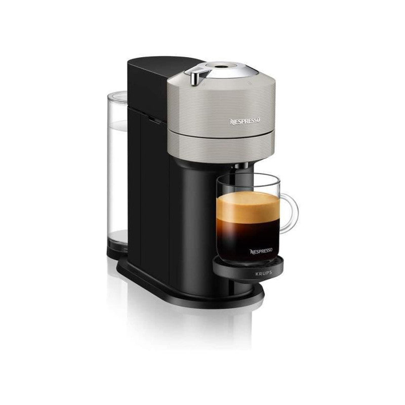 Krups Vertuo Next Machine Expresso Nespresso 1.1l Gris Clair Yy4298fd Nespresso - Mathon - 1