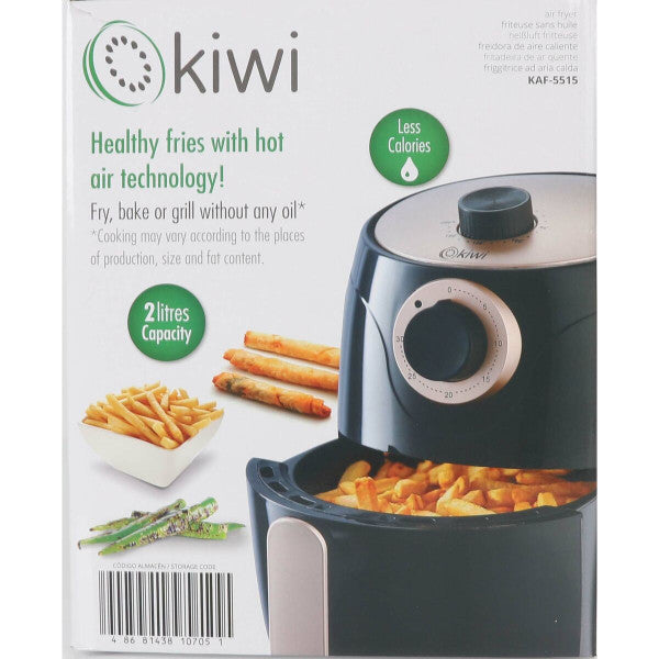 Friteuse à Air Kiwi 1000 W 2l Kiwi - Mathon - 3