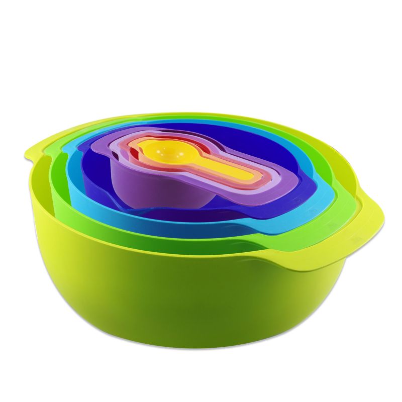 Ensemble de bols et doseurs 9 pièces Herzberg HGBOL9N1 Herzberg - Mathon - 2