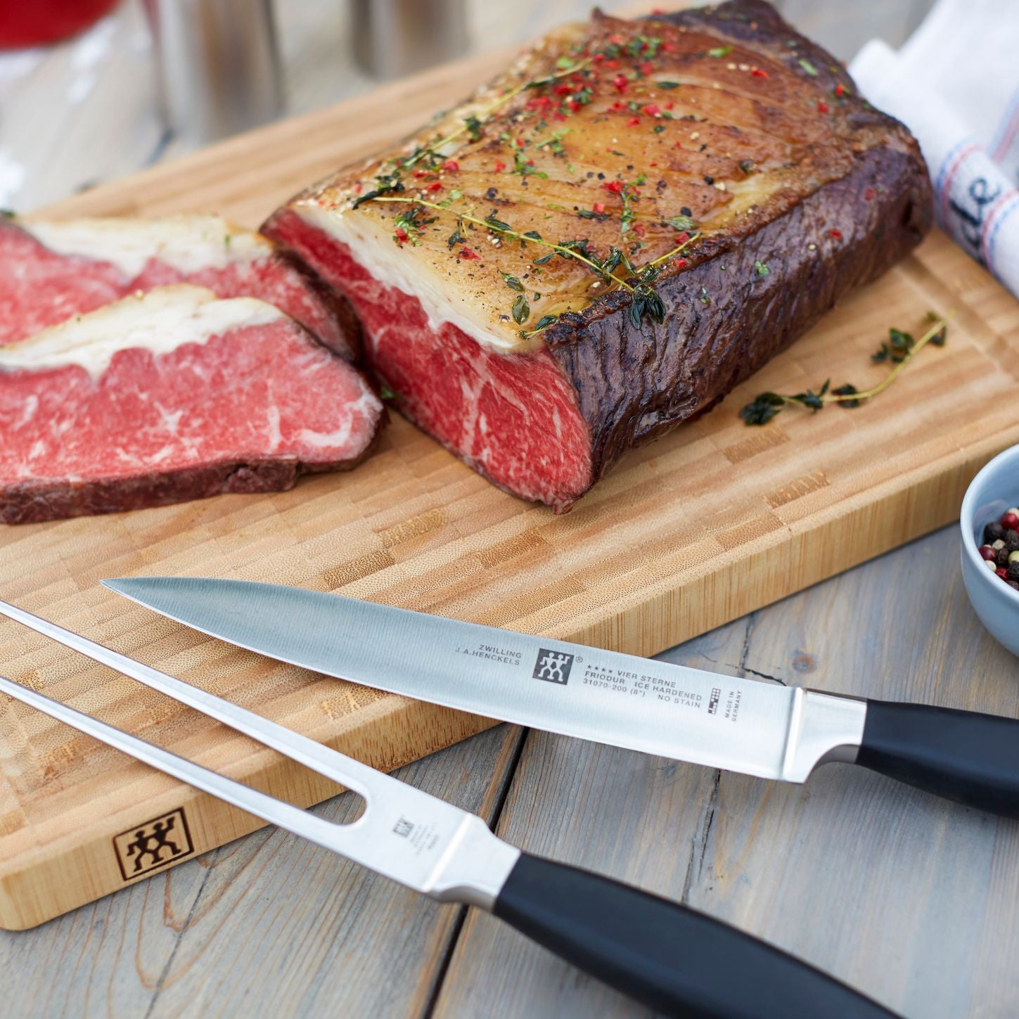 Couteau à trancher 20 cm, Tranchant lisse Zwilling - Mathon - 3