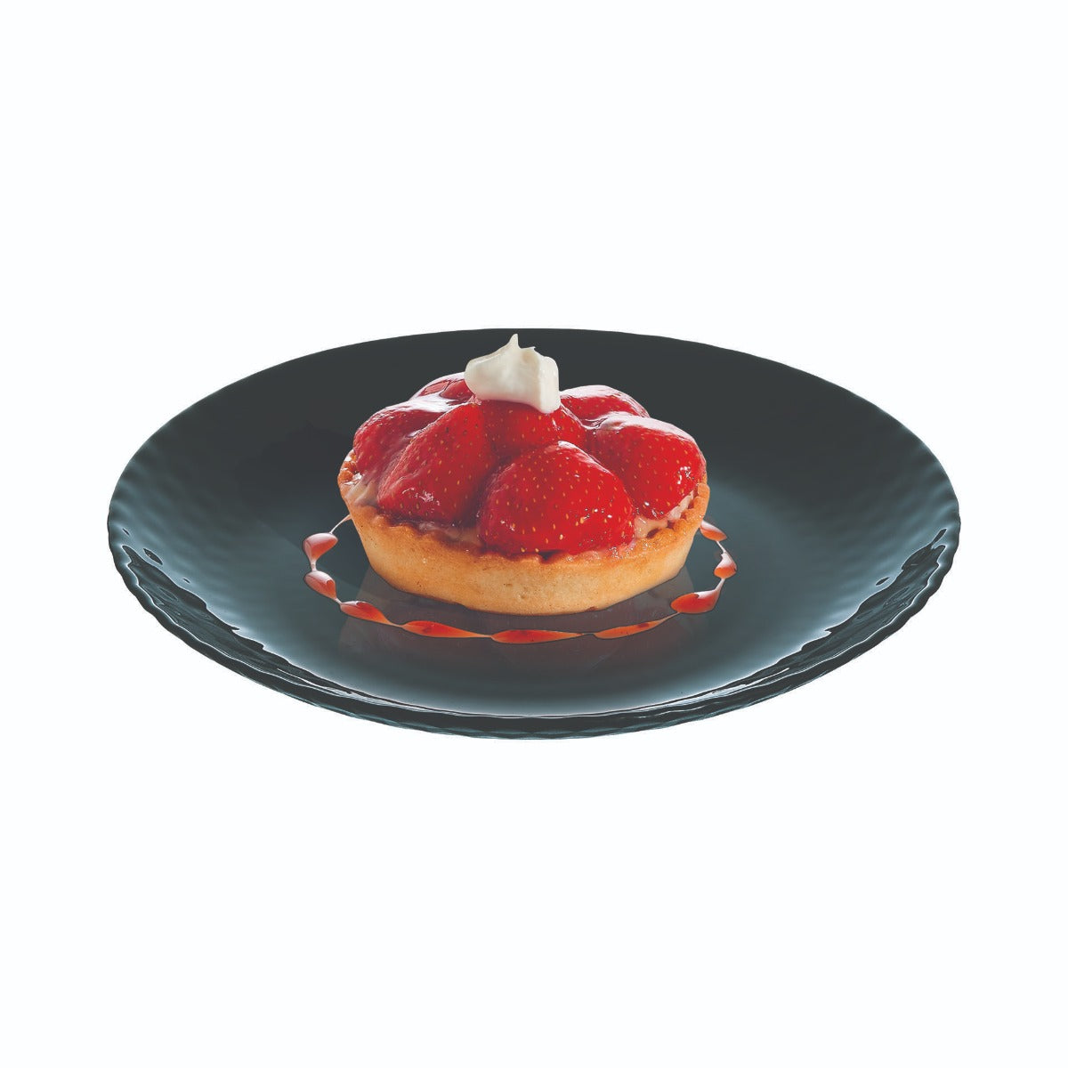 Assiette à dessert noire 19 cm Pampille Luminarc - Mathon - 3