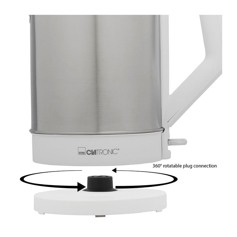 Bouilloire électrique 1,5L 2200W Clatronic WKS 3692 Blanc Clatronic - Mathon - 4