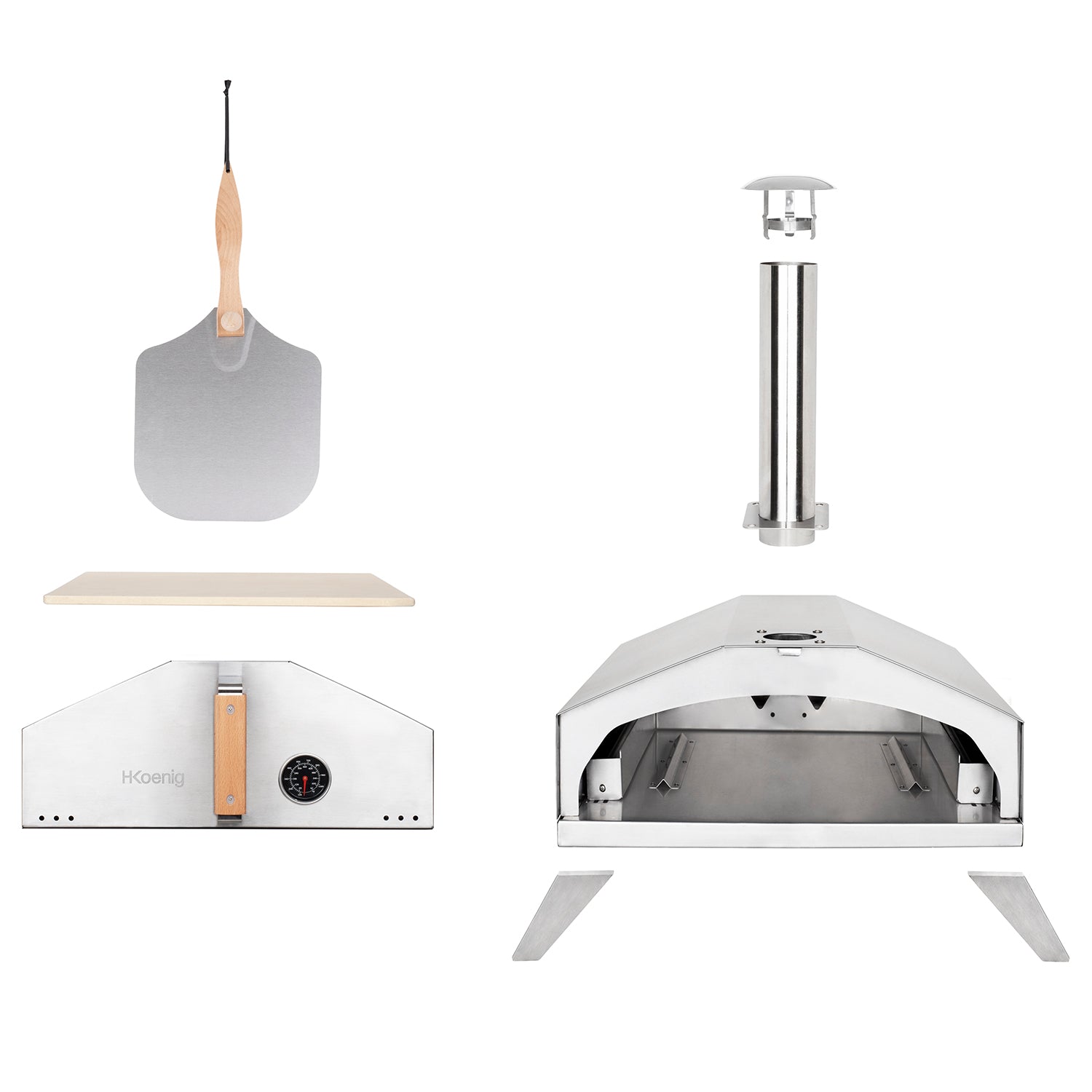 Four à pizza à gaz - GINO440 H.Koenig - Mathon - 5