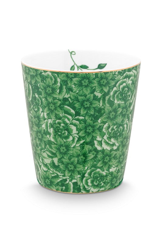 Set Mugs & Match - Petit mug sans anse Royal Flower & Repose sachet Vert Pip Studio - Mathon - 4