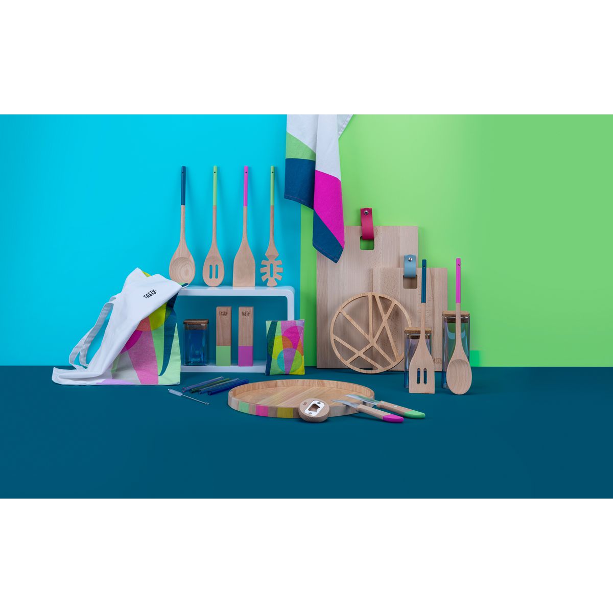 Boîte de conservation en verre 450 ml Tasty Green Tasty - Mathon - 10