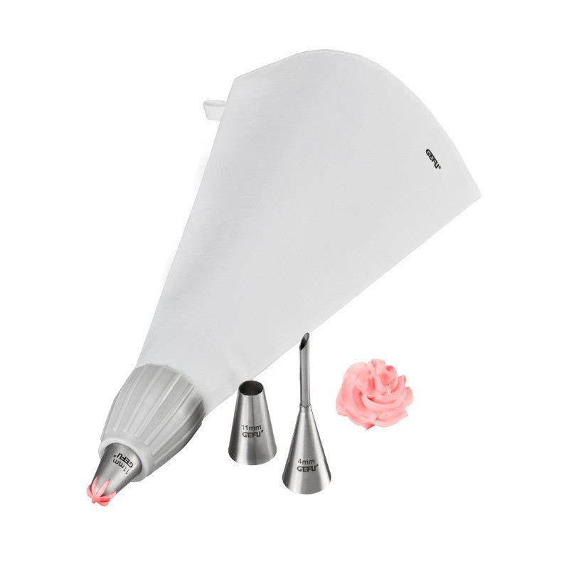 Jeu de poches à douilles Decore 5 pièces en Abs et aluminium Gefu - Mathon - 1