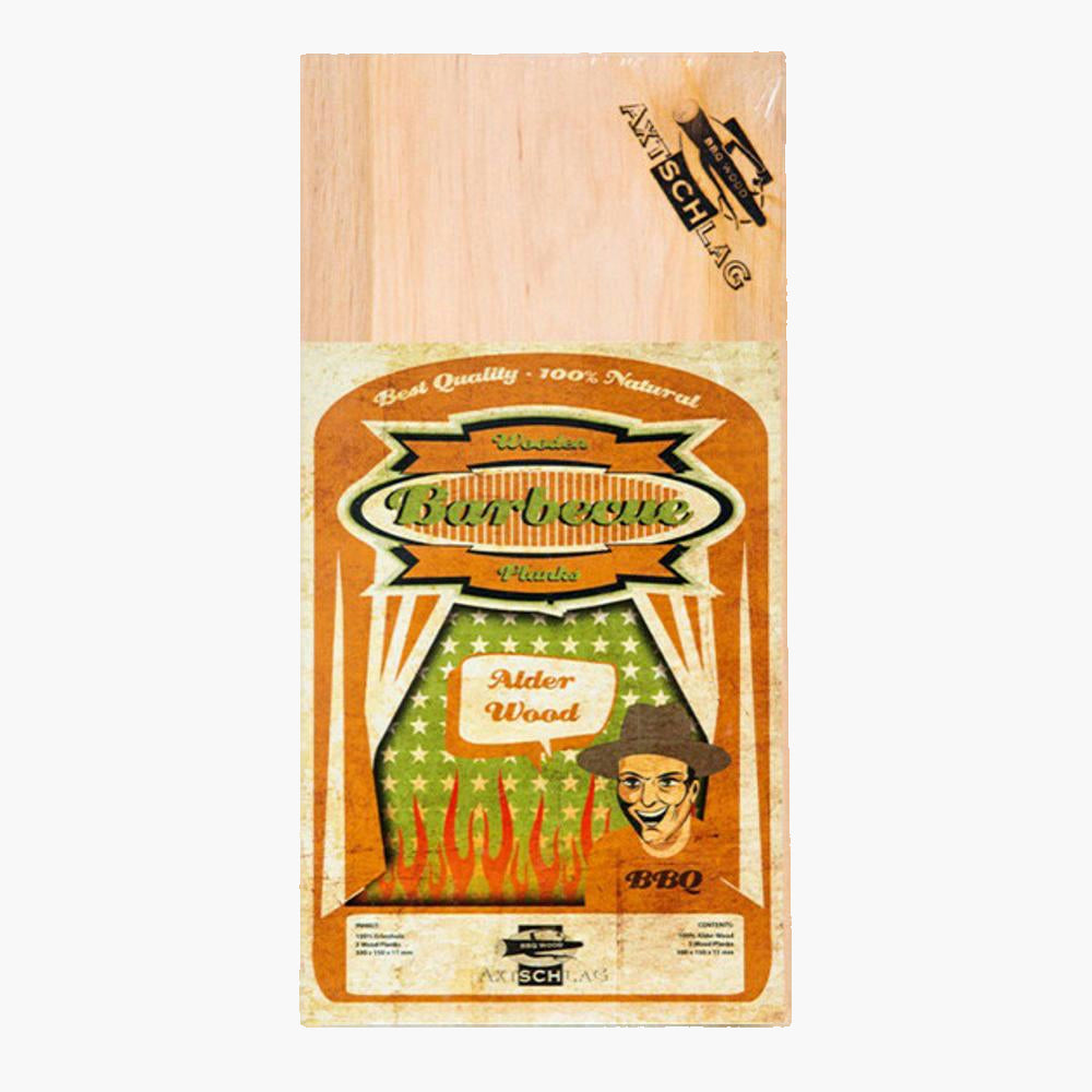 Planche de fumage Aulne 300X150X11 par 3 Axtschlag - Mathon