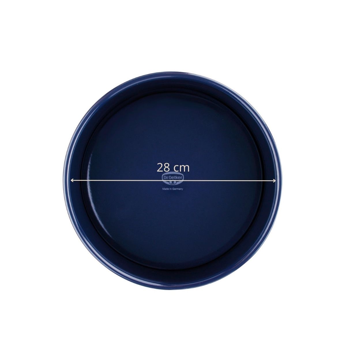 Ensemble de 2 Moules à manqué fond amovible 28 cm Dr Oetker Back Liebe Dr. Oetker - Mathon - 3