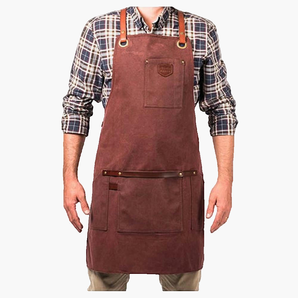 Tablier Alaskan Maker 547 tour de cou bordeaux Alaskan Maker - Mathon - 1