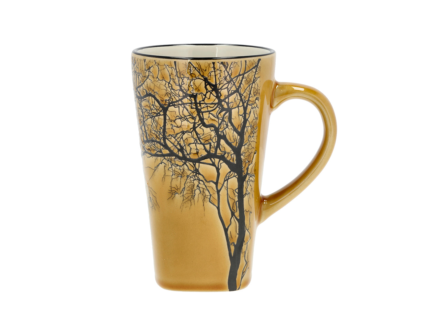 Mug HELA en grès Jaune doré Villa Collection - Mathon - 1