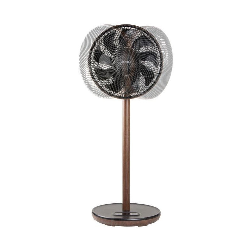 Ventilateur Sur Pied - Domo - 26 W - Bois - Eco Consommation - Silencieux - 9 Vitesses - Affichage Led - Télécommande Inclus Domo - Mathon - 2