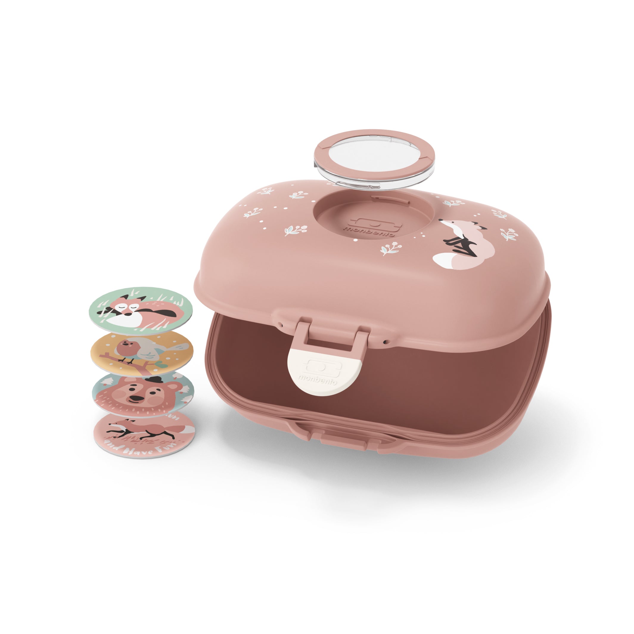 Boîte à goûter enfant Gram 600ml Cannelle Renard Monbento - Mathon - 4