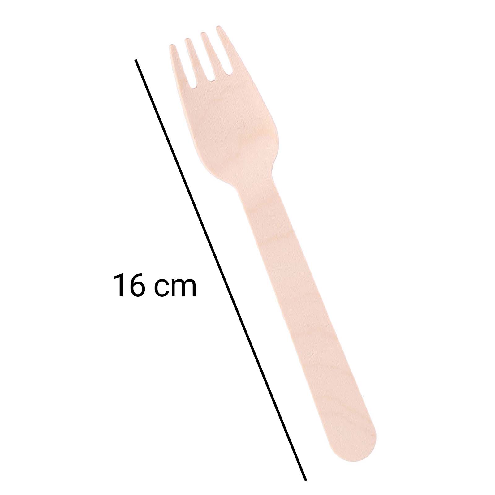 Lot 50 Pièces Fourchettes Bois Alpina - Mathon - 2