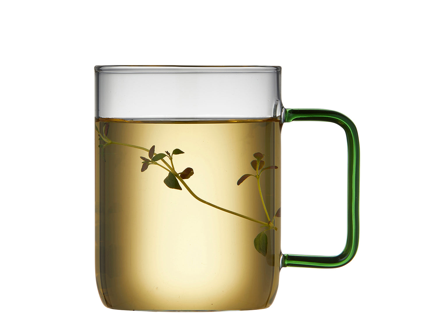 Set de 2 mugs TORINO en verre Vert Lyngby Glas - Mathon - 2