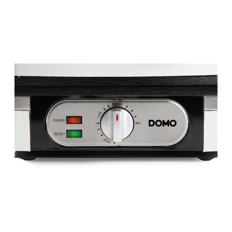 Gaufrier - Domo - Do9274w - 1400 W - 2 Gaufres Xl - Blanc Domo - Mathon - 5