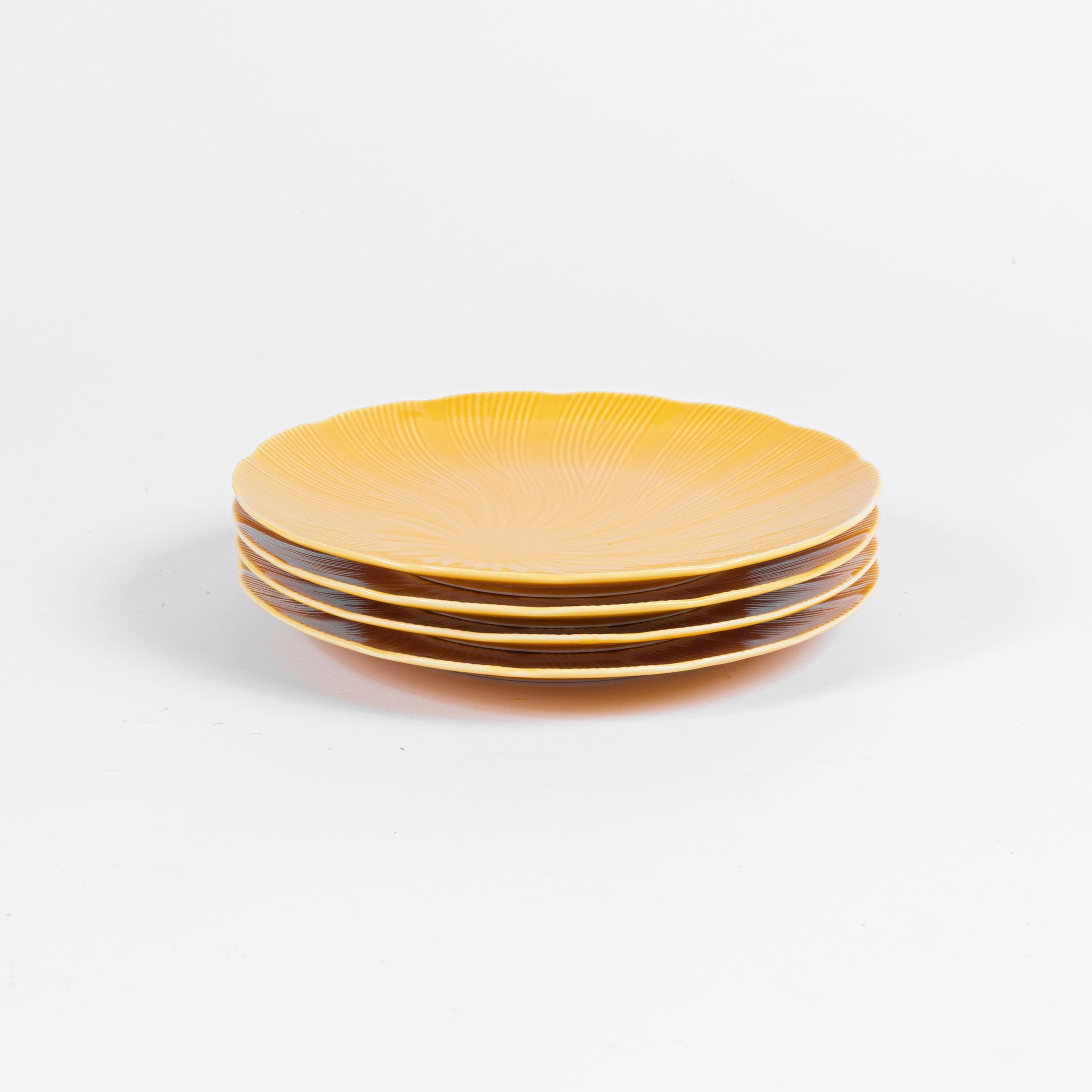 Assiette à dessert TAHITI Jaune  (19cm) OGRE La Fabrique - Mathon - 3
