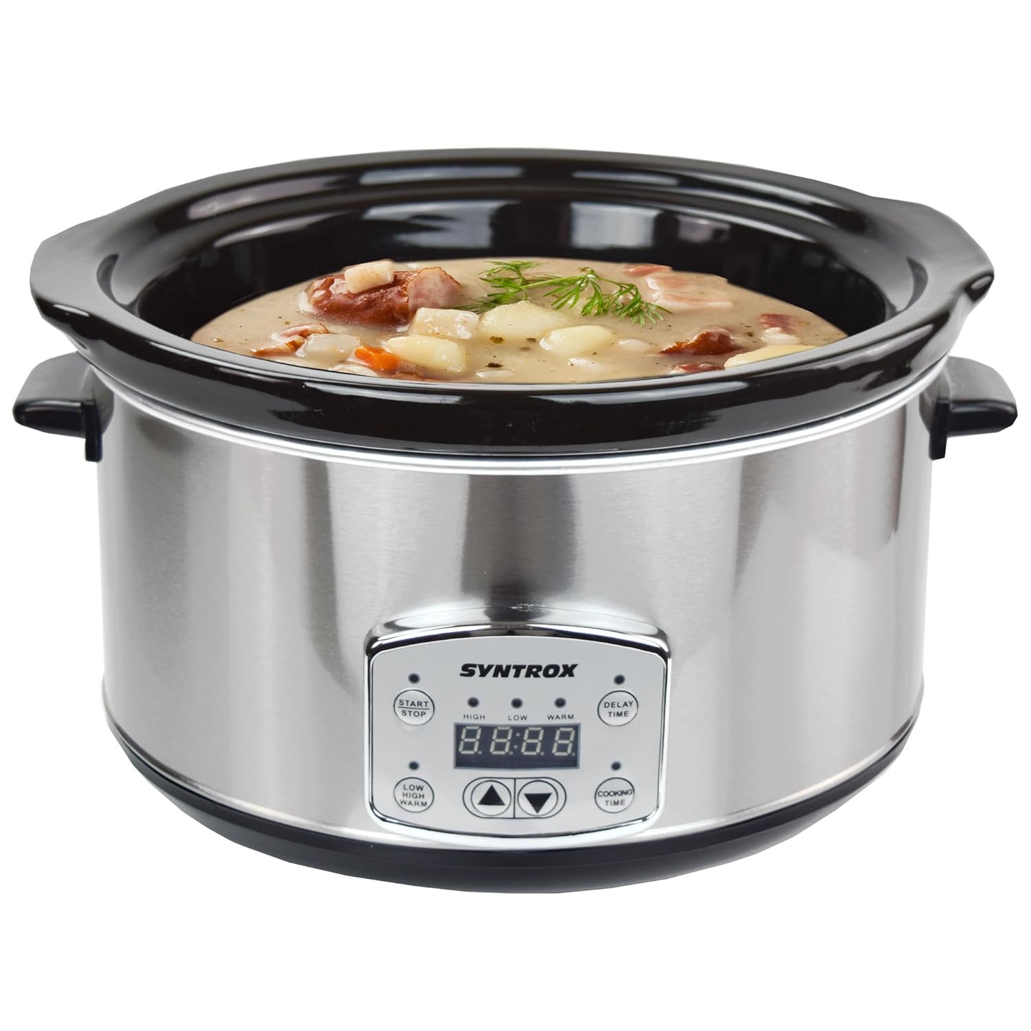 Mijoteuse numérique 4,5 litres avec minuterie Syntrox - Mathon