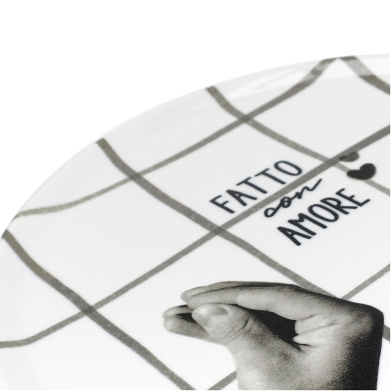 Assiette à pizza  Atina  Ardoise Ziipa - Mathon - 4